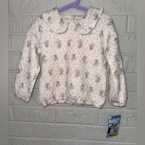 NWT BLUEY girls sweater sz 4T ✨